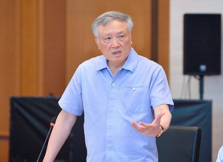 Chánh án Nguyễn Hòa Bình: Không quốc gia nào gọi là tòa án huyện hay tòa án tỉnh - Ảnh 1. Chánh án Nguyễn Hòa Bình - Ảnh: NGHĨA ĐỨC